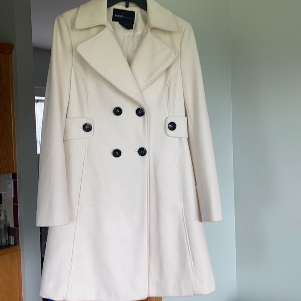 Mods International A-line wool coat